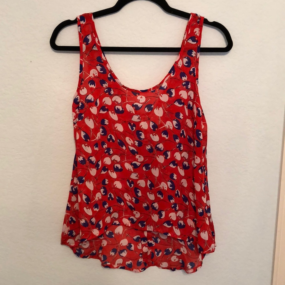 Mimi Chica Nordstrom red, white, and blue tank top